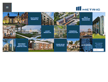 Tablet Screenshot of metriccorp.com